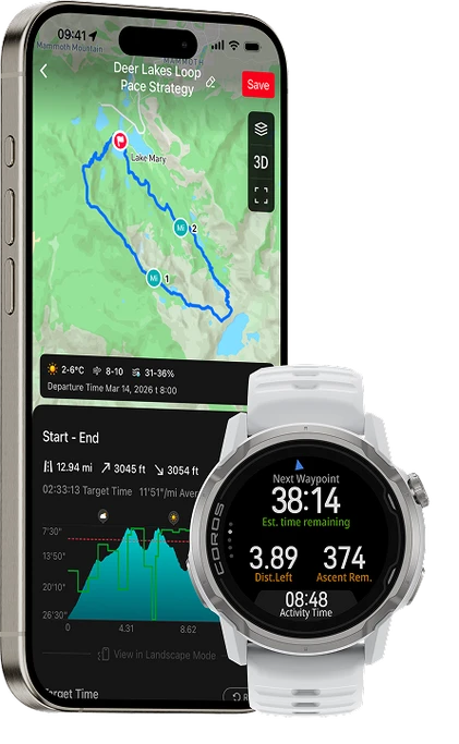 coros pace strategy