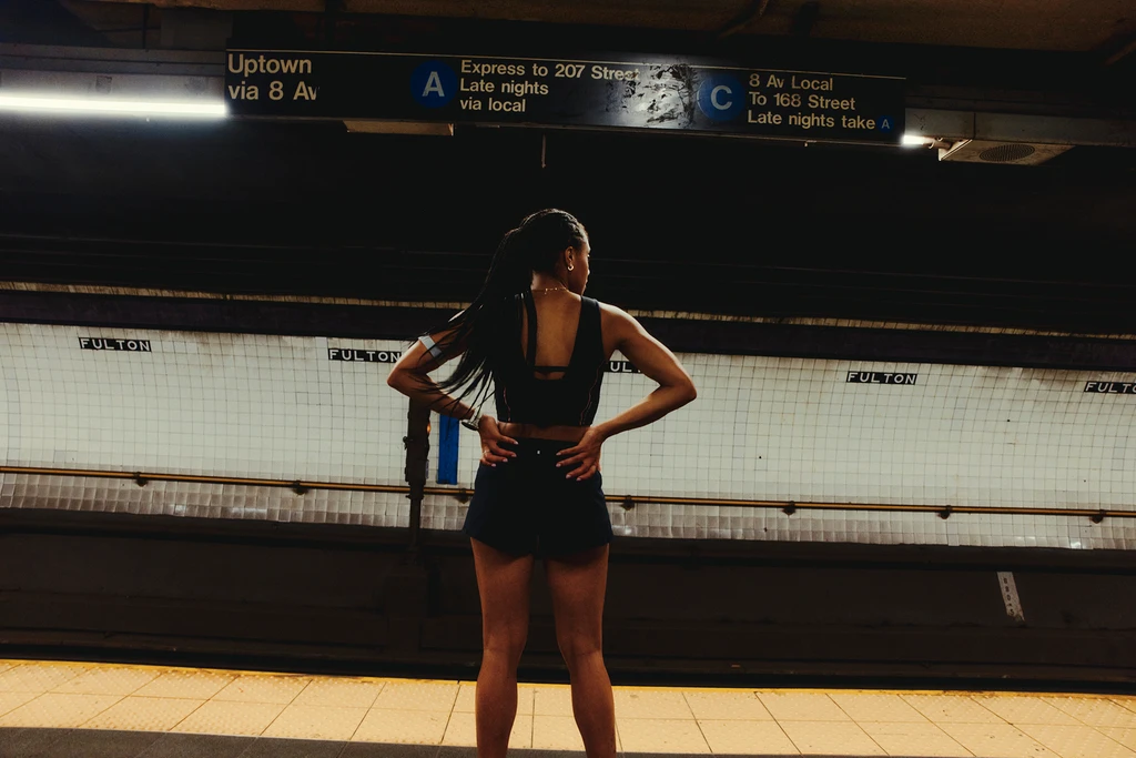 black distance subway