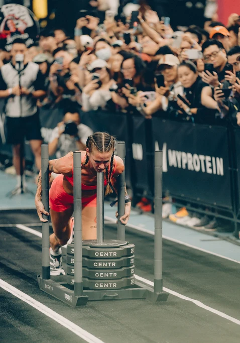alyssa mcelheny sled push