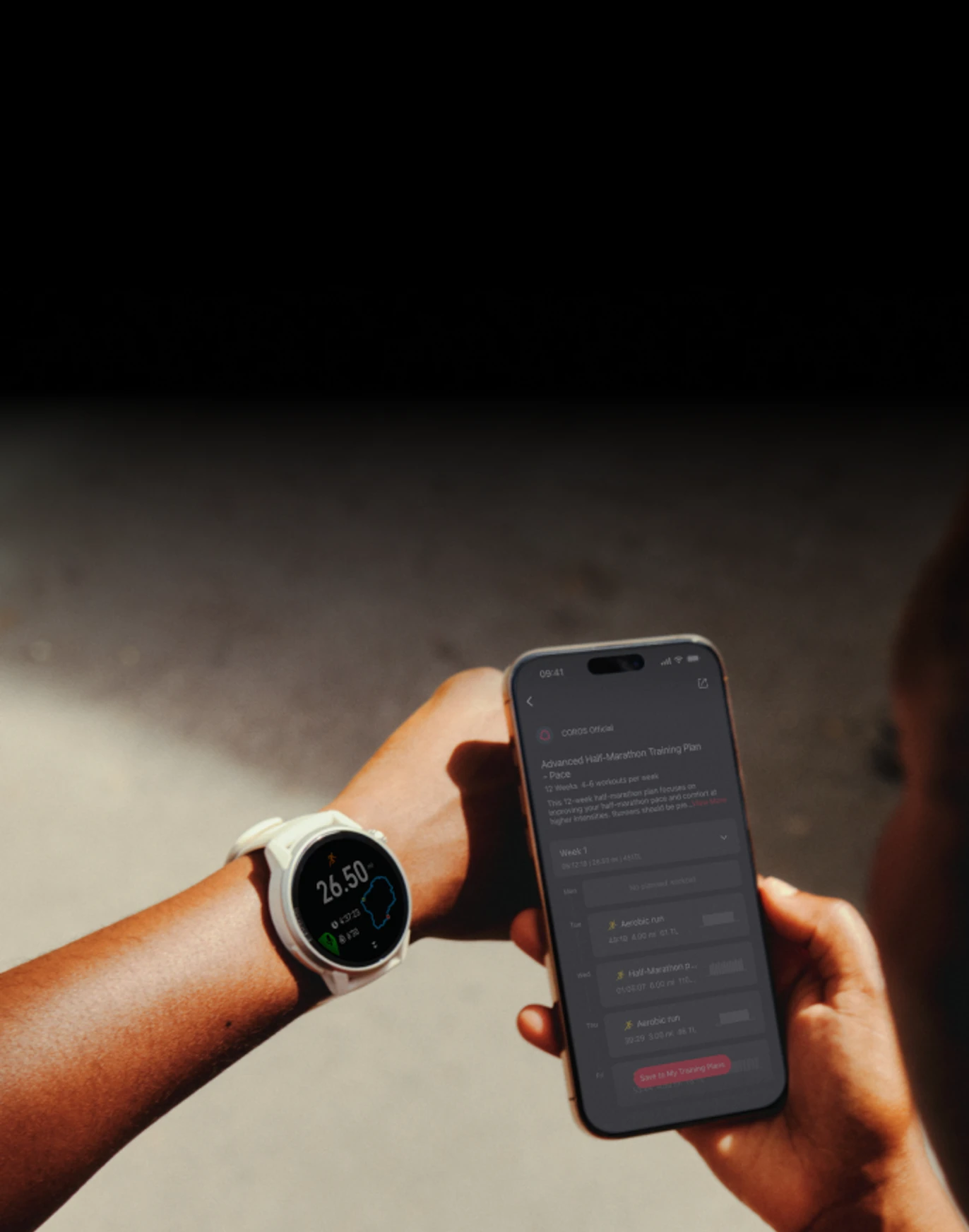 Herramientas avanzadas de entrenamiento y análisis en la app COROS