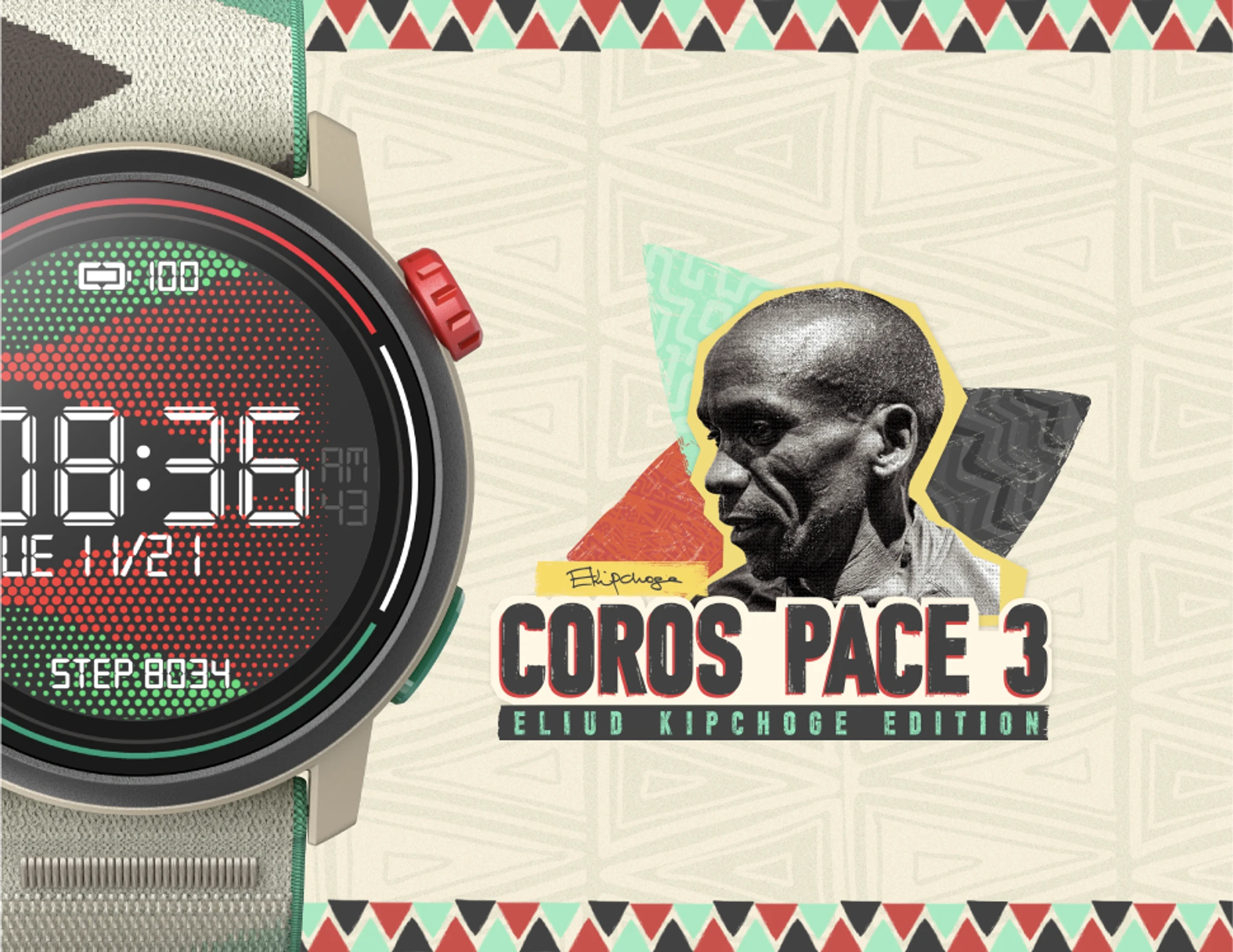 その他 COROS PACE 3 Eliud Kipchoge Edition 40f0f57e543b165834556bc0d5b1fd