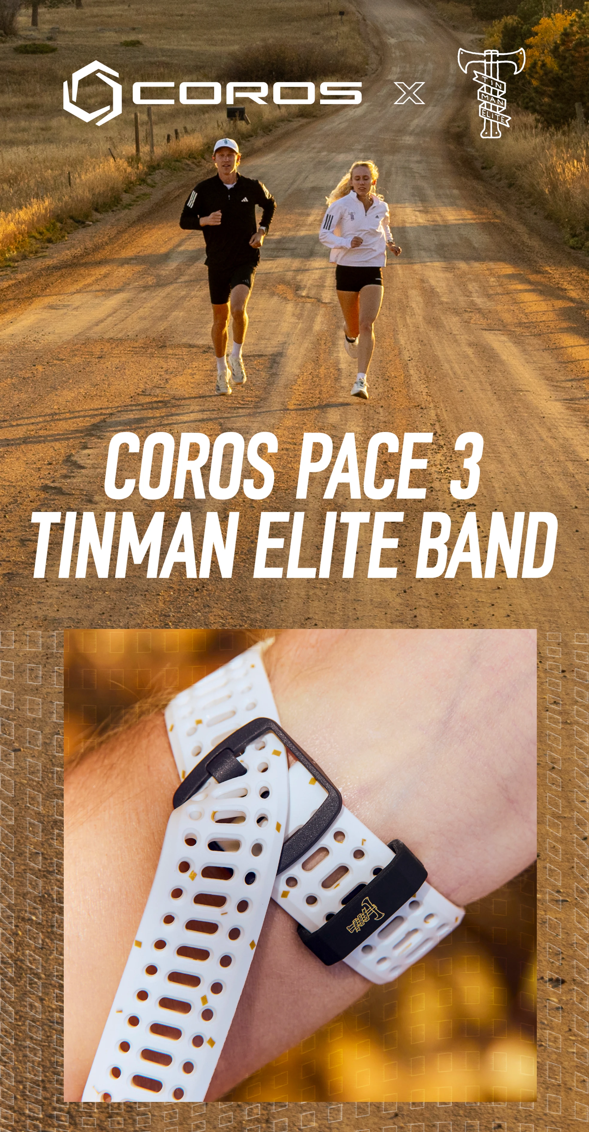 COROS PACE 3 Silicone Band