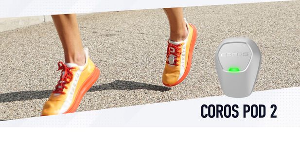 COROS POD 2 - next level accuracy for all runners.