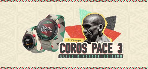 banner of COROS PACE 3 GPS Sport Watch Eliud Kipchoge Edition